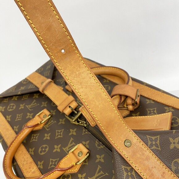 LOUIS VUITTON Brown Monogram Boston Bag - Picture 11 of 12